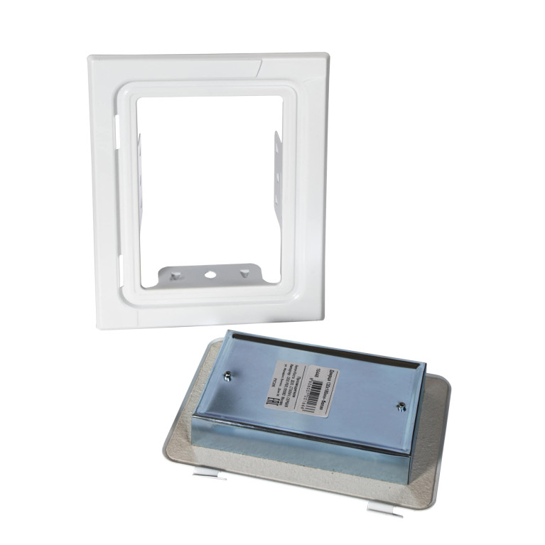 Сhimney door - cleaning door - maintenance hatch 160x280mm white plasticized